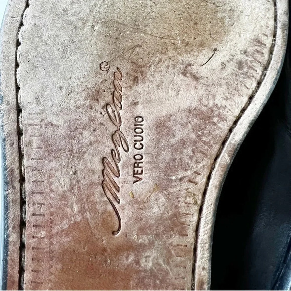 Mezlan Santander Black Leather Loafer Men’s Size 8M Kiltie Work Dress Shoe Spain main image 11